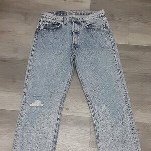 Vintage Acid Wash Levi's 501 Jeans